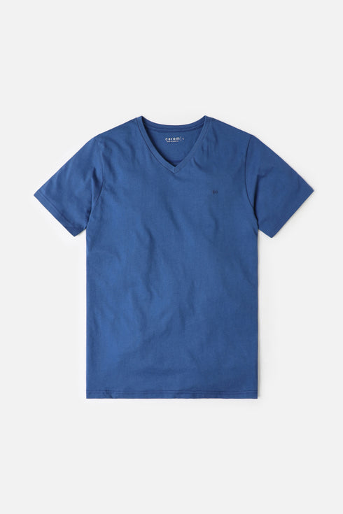The Blue V Neck T-Shirt
